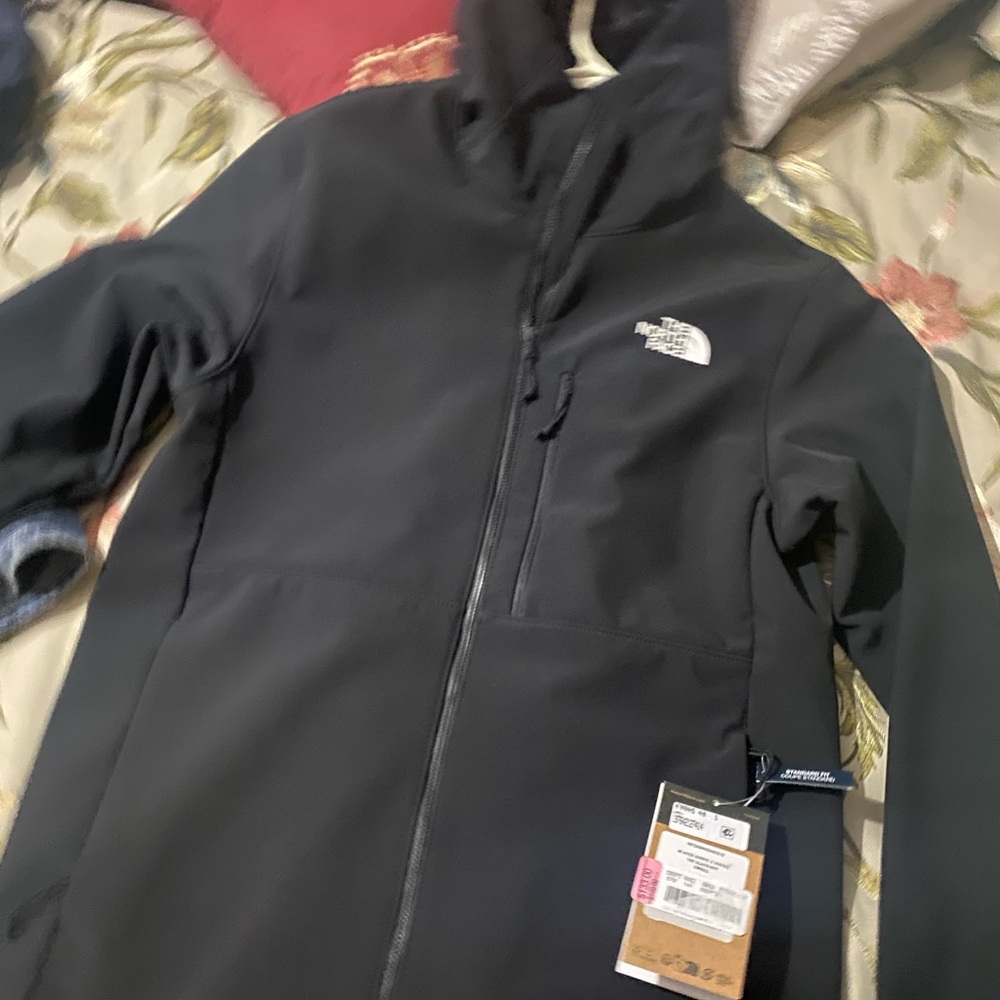 The north face full zip up hoodie men/women fleece sweater new with tags